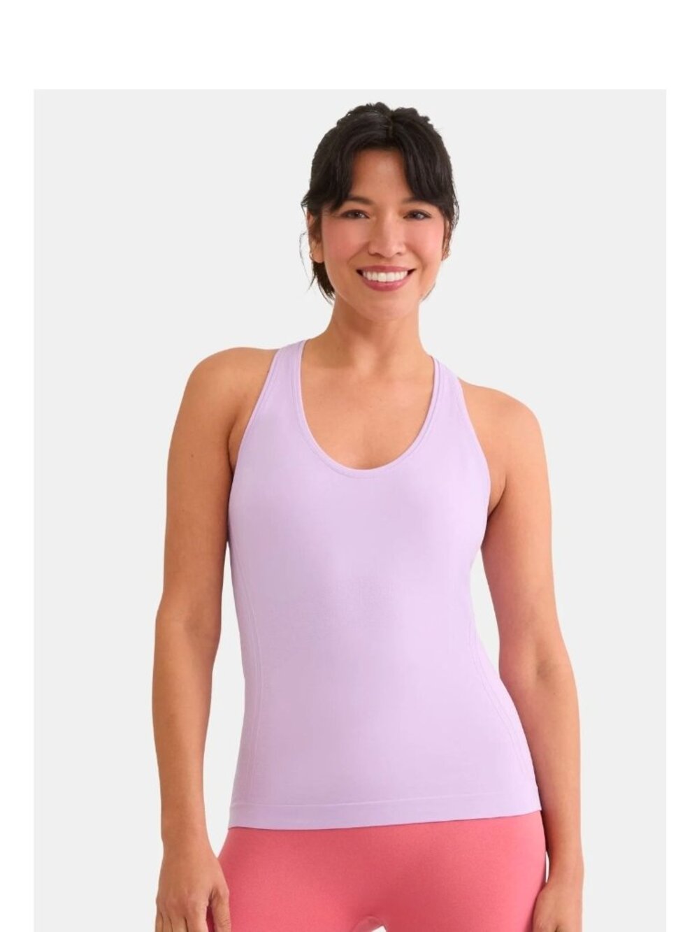 Avia Women's Seamless Racerback Tank Size Medium (8-10) - Purple - NWT